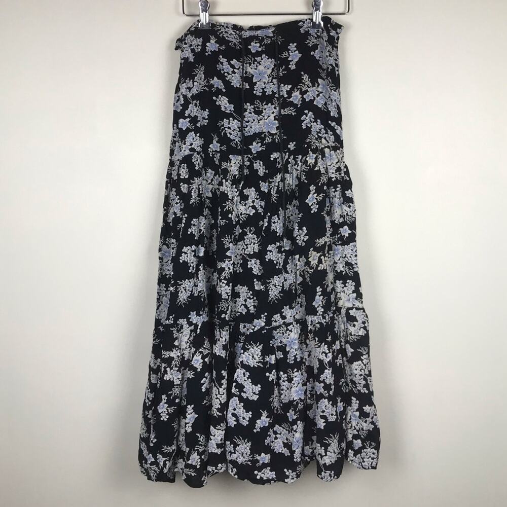 Vintage phool long boho skirt‎
